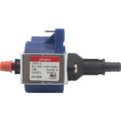 Jiayin AC110V - 120V 16W 60Hz JYPC-2 Electromagnetic Water Solenoid Pump for Electric iron , steam mop / garment steamer , etc