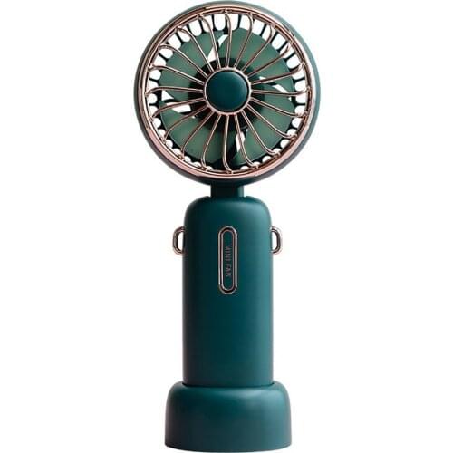 Hot Sale 50% Mini Fan 3 Wind Speeds Adjustable with Hanging Rope Mini Handheld Fan Energy-saving Mini Desktop Fan For Outdoor