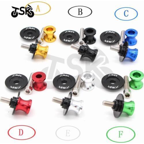 Swingarm Spools For Yamaha TMAX T MAX530 T MAX500 T MAX 500 T MAX 530 Motorcycle CNC Screw Slider Accessories Aluminum M6