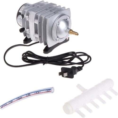 45W 220V ACO318 High Fish Tank Oxygen Air Pump Compressor Aquarium Pond