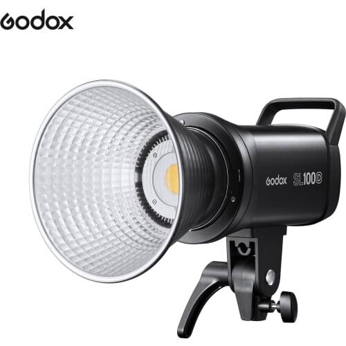 Godox SL100D Compact LED Video Light Photography Fill Light 100W 5600K 8 FX Lighting Effects CRI96+ TLCI97+ Bowens Mount