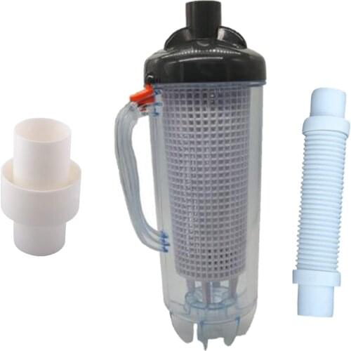 Leaf Catcher Canister Pool & Spa Cleaners Skims Leaves for Swimming Pool