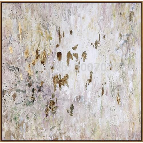 Skills Artist Handmade High Quality Abstract Gold Oil Painting Big Size Pop Art Canvas Oil Painting For Living Room Decoration