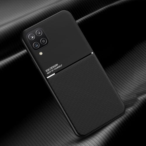 Leather Case For Samsung Galaxy S10 S9 S8 Plus A12 S21 S20 Plus Ultra FE S10E S21Plus Note 20 9 8 S10Plus Phone Car Holder Cover