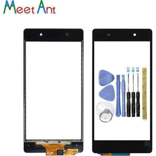 High Quality 5.2" For Sony Xperia Z2 L50w D6502 D6503 Touch Screen Digitizer Front Glass Lens Sensor Panel