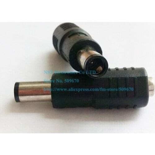 DC 7.4x5.0mm Male to DC 5.5x2.1mm Female Power Plug Tip For Dell Laptop Connector Adapter/Free shipping/5PCS