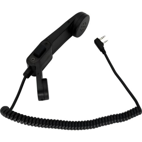 TAC-SKY Military Broadcast Microphone Handheld Speaker Ptt H250 Kenwood Ptt is Suitable For Baofeng Walkie-Talkies UV-5R UV-6R