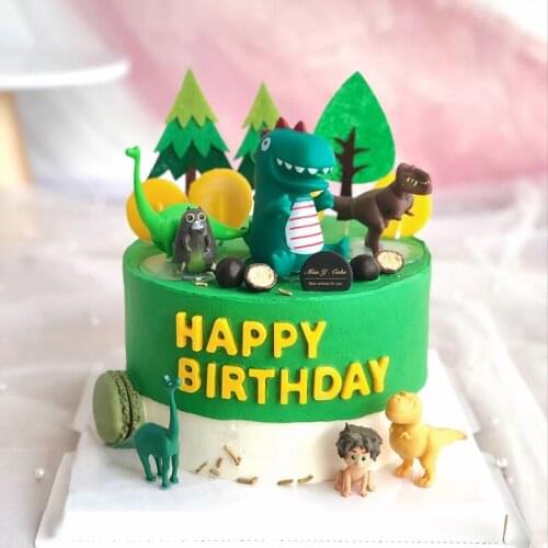Dinosaur Theme Parti Cake Topper Dinosaur Jungle Safari Birthday Party Decor Boy Dinosaur Cake Decor Jurassic World Party Decor