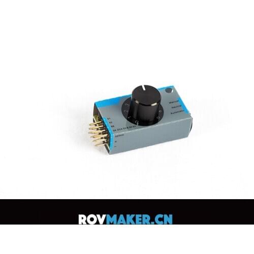 ROVMAKER Boat ESC Brushless Motor Tester Servo Detector DC 4.5-6V PWM Driver RC Motor Tester Parts for ROV AUV RC Car Model