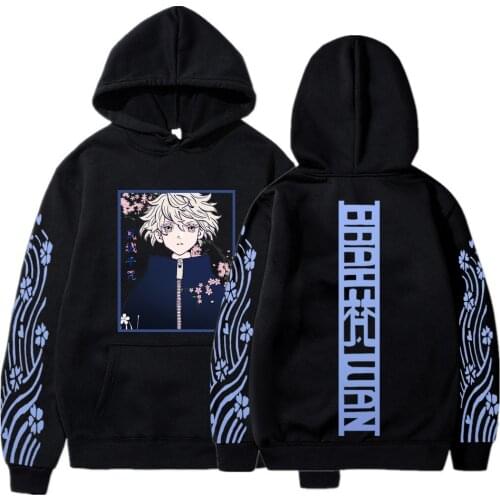Chifuyu Matsuno Kawaii Cartoon Japan Anime Tokyo Revengers Harajuku Hoodie Men Oversized Winter Vintage Clothes Women Sweatshirt