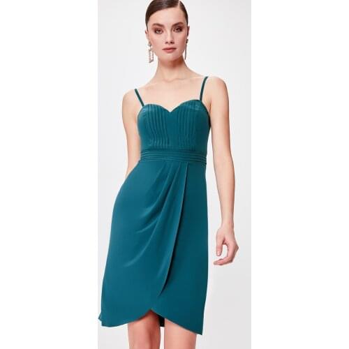 Trendyol Rib Detail Dress TPRSS20EL0309