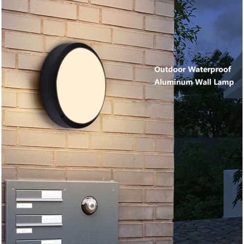 Outdoor Waterproof Wall Lamp Modern LED Wall Light Indoor Wall Sconce Decorative lighting Porch Garden Lights Wall Lamps FR82