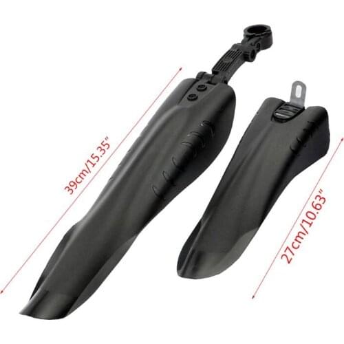 2Pcs/Set Bike Front Rear Fenders Mountain Road Bicycle Mudguard Removable Guards