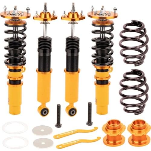 24 Way Adjustable Coilovers Suspension kits for BMW E46 3Series M3 320 323 1998-2006 Struts Shock Absorber Shock