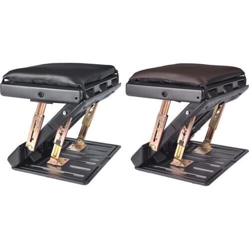 4-Level Height Adjustable Footrest With Removable Soft Foot Rest Pad Max-Load 120Lbs For Car Under Desk Home Train Adjustment