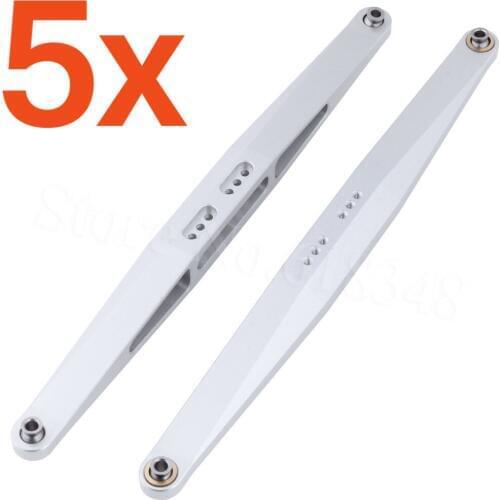 5Pairs Aluminum Rear Lower Suspension Arm Link Lever for 1/7 Traxxas Unlimited Desert Racer UDR Accessories