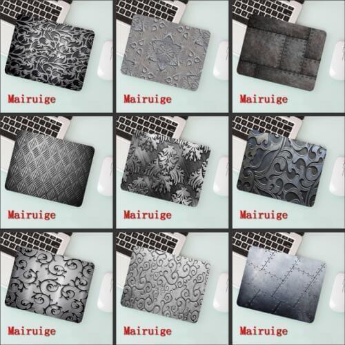 Mairuige big promotion laptop mouse pad Metal pattern small size 180 * 220 2mm