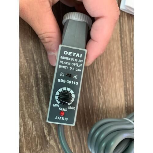 GDS-3011 green whtie red blue color light source photoelectric sensor switch Making electromechanical DC10-30V