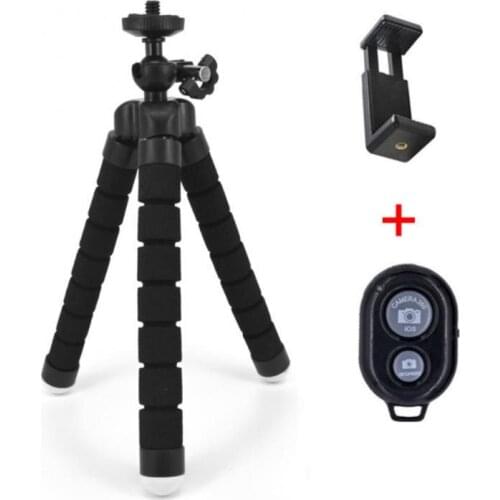 Mini Flexible Sponge Octopus Tripod Camera For IPhone Samsung Xiaomi Huawei Mobile Phone Smartphone Tripod