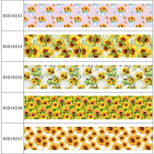 HSDRibbon free shipping 3" 75mm heat transfer printed hsd-design series Grosgrain Ribbon 50Yards/Roll