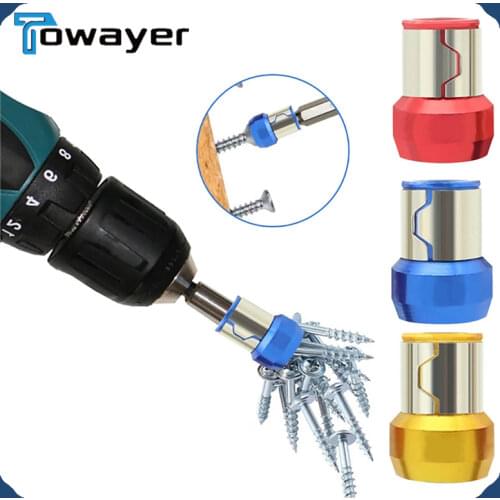 Magnetic Bit Holder Alloy Electric Magnetic Ring Screwdriver Set Strong Magnetizer For Phillip Drill Bit Magnetic