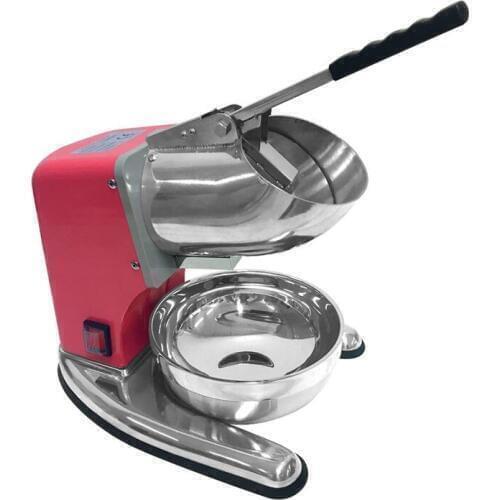 Ice Crusher Commercial Cold Drink Machine High Power Electric Ice Crusher Ice Chopper Stainless Steel Crushing Machine