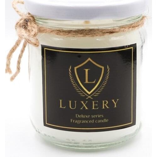 Soft Vanilla Scented White Glass Candle candles and scents свечи и ароматы velas y aromas