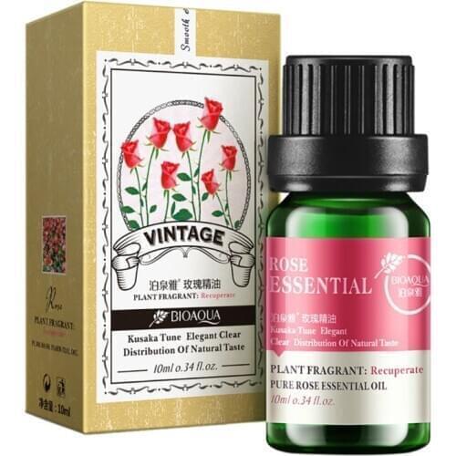 Brand 3 Style Natural Plant Flowers Essential Oil Natural Therapeutic Grade Moisturizing Oils Lavender Rose Tea Tree