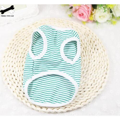 New Spring And Summer Puppy Dog Teddy Teddy Cat Clothes Pet Clothing Outfit Supplies Mesh Strap Heart