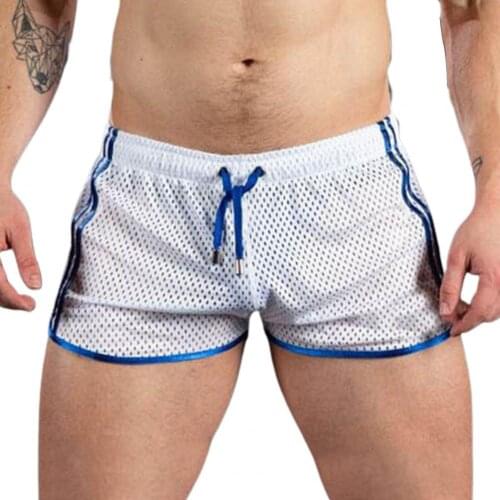 2021 New Summer Short Quick Dry Mesh Breathable Polyester Sport Pants Fashion Casual Running Joggers Fitness Workout Sportswear