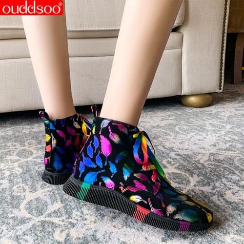 Ouddsoo Women's Ankle Boots
