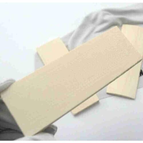 1pc Bovine Bone Shank Handle Blank Scale Slab Folding Pocket Knife Handle Patch DIY Material 120x40x8mm Bovine Bone Shank Handle