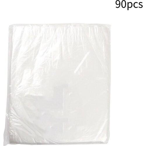 90pcs Sanitary Foot Tub Liner Home Disposable Transparent Non Toxic Pedicure Spa Bath Basin Bag Environmentally Accessories