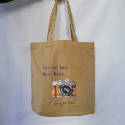 200Pcs/Lot Reusable Canvas Tote Bags with Your Logo Grocery Shopping Cloth Bags for Promotion Branding Gifts Custom Color Logo