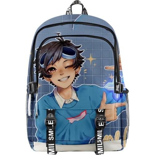 2021 GeorgeNotFound Merch Men Women Backpack Fabric Oxford School Bag 3D Style Teenager Girls Child Bag Travel Backpack