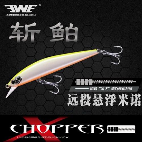 2021 NEW Fishing Lure EWE Zhanbo 70s 90s 105s Wobbler Long Shot Minnow Lure Bait Fixed Gear Sea Bass Artificial Bait Hard Bait