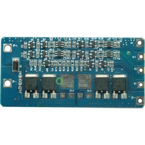 4S 20A lithium-ion 18650 Battery BMS protection circuit board 14.8 V 16.8 V cell 65X32X4 mm module board