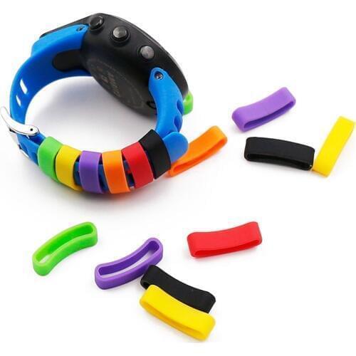 Watch accessories silicone bezel ring watch loop for Suunto core Ambit rubber strap loop with ring