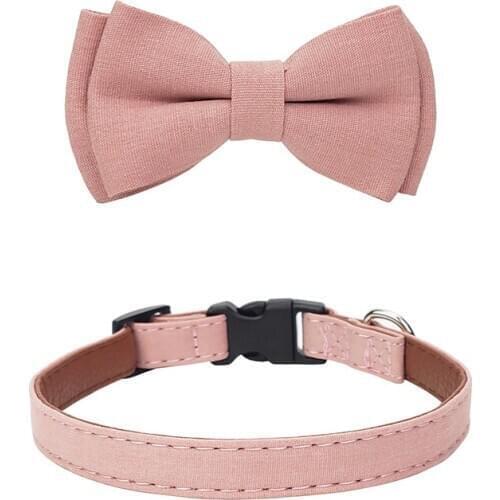 Pet Dog Accessories Solid French Bulldog Custom Pet Tag Name Plate PU Small Big Dog Collar and Leash Rope Collars for Dogs