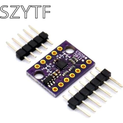BMI160 GY-BMI160 6DOF 6-axis Rate Gyro Gravity Accelerometer Sensor Module IIC I2C SPI Communication Protocol 3-5V