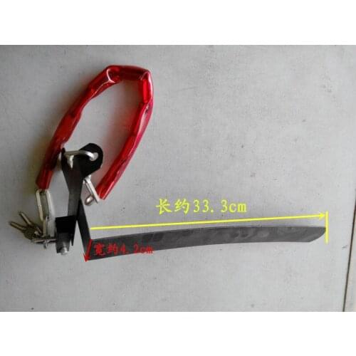 For Bold thicker heavier electric car battery lock adjustable seat next seven font anti-theft lock