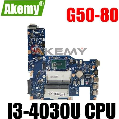 For LENOVO Ideaapad G50-80 I3-4030U NM-A362 SR1EN DDR3L Laptop motherboard Mainboard