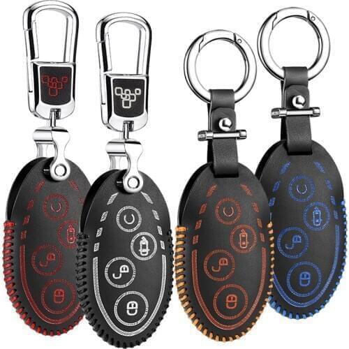 Luckeasy for BYD SONG ev500 max DM 2018 Car Key bag/case wallet holder key cover key2y