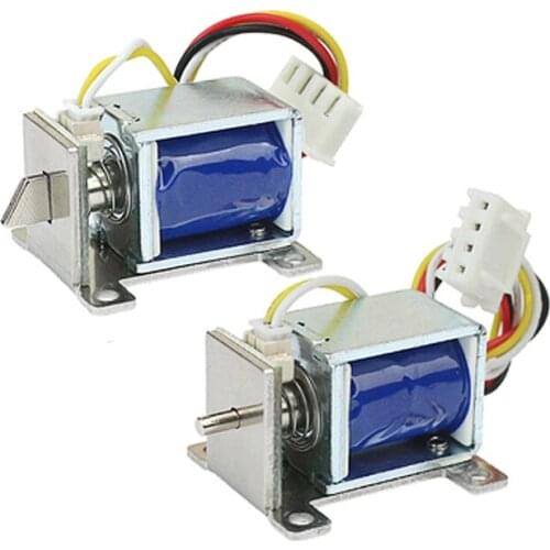 DC 12V/1A Small Electromagnetic Lock Storage Cabinets Electronic Lock Mini Electric Bolt Lock Drawer File Cabinet Lock