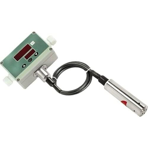 Submersible tank level 4 20mA PT100 temperature transmitter