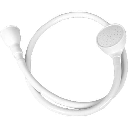 Handheld Bath Sink Shower Head Hose Spray Tap Push On Bath Shower Sprayer Dog Pet Bathing, Baby Showering