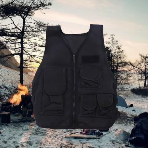 Tactical Vest for Teens Outdoor CS Gaming Waistcoat Combat Training Clothing
