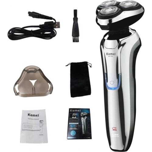 Beard Trimmer 3D Floating Rechargeable ABS Detachable Men Shaver Rechargeable 3D Floating Electric Shaving Machine Beard Trimmer
