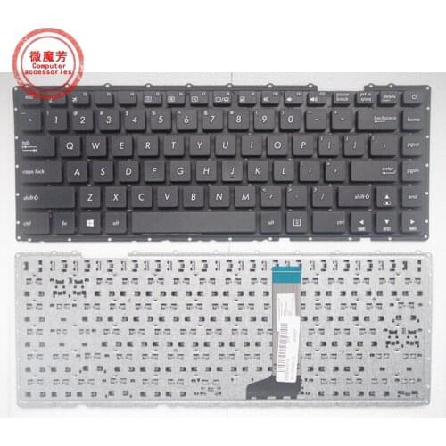US Laptop Keyboard For Asus X442 X442U X442UA-GA100R X442UR A480U F442U R419U Black English without frame