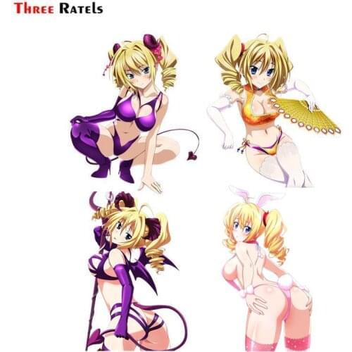 Three Ratels FC555 Ravel Phenex Render Decal Anime Sex Girl CAR Sticker Vinyl
